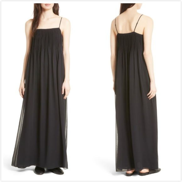Vince Dresses & Skirts - NEW Vince Pintuck Silk Maxi Dress